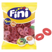 Erdbeerringe mit Zucker - Fini - 1 kg