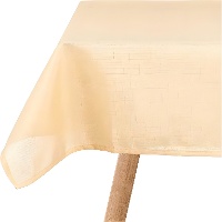 1,40 x 1,40 m Polyester-Tischdecke - 1 Stück