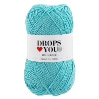 Loves You 7 von 50 gr - 100% Baumwolle - Drops