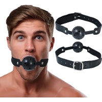 Kugelknebel mit verstellbarem Halsband