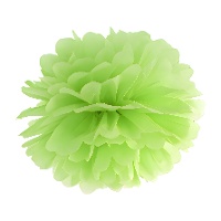 25 cm runder Pompon-Anhänger - 1 St.