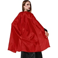 Kurzer roter Umhang, 100 cm