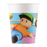 Stumble Guys Pappbecher 200 ml - 8 Stück