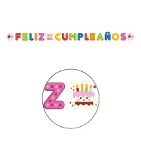 Happy Birthday Girlande