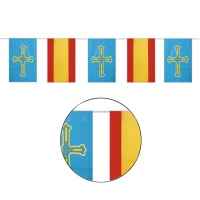 Spanien und Asturien Wimpel - 50 m