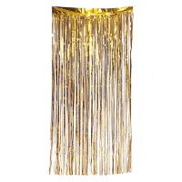 Satinierter Vorhang 2 x 1 m - 1 Stück