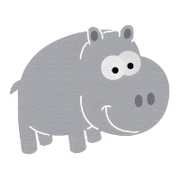Hippo-Stanzform Zag - Misskuty - 2 Stück