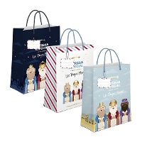 Geschenktüte 23 x 18 x 10 cm der Heiligen Drei Könige - 1 Stück
