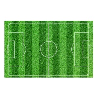 20 x 30 cm Fußballfeld Zuckerpapier