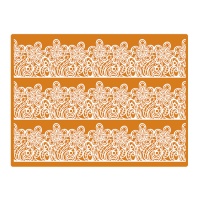 Blumen-Zucker-Spitzenmatte - Dekora - 30 x 40 cm