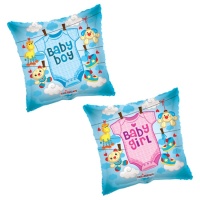 Baby Shower Ballon Quadratisch 46 cm