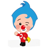 Plim Plim Clown Tafelaufsatz