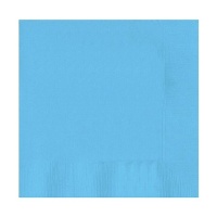 Pastellfarbene Servietten 16,5 x 16,5 cm - 30 Stück.