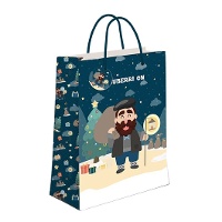 Geschenktasche von Olentzero - 60 x 45 x 13 cm - 1 Stück
