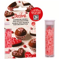 Mini-Herzstreusel 1 g - Decora