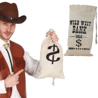 Cowboy-Stoffgeldbeutel - 1 Stück