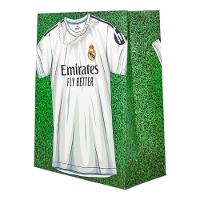 Geschenktüte 40 x 30 x 12 cm von Real Madrid Rasen