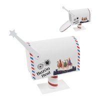 Metal-Briefkasten der Heiligen Drei Könige, 26,5 cm
