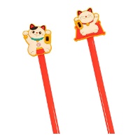 Glücksbringer-Katzenstift - 1 Stück