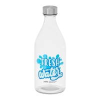 1 L Fresh Water Flasche mit Edelstahlverschluss