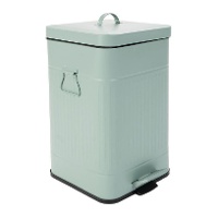 Vintage quadratischer Mülleimer 20 L