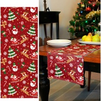 Tischläufer mit Schlitten-Design, 3 x 0,28 m