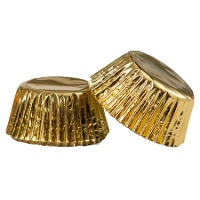 Cupcake-Kapseln, 5 cm, metallisiert - Decora - 60 Stück