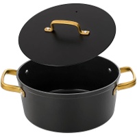 Samoa Iconische schwarze Kasserolle 24 cm - Arcos