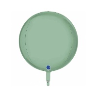 Platin Orbz Luftballon von 38 cm - Grabo