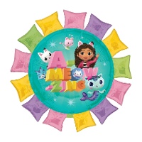 Gabby's Dollhouse Haus-Folienballon