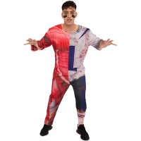 Zombie Football Spieler Kostüm für Männer