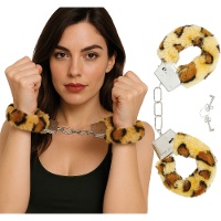 Leoparden-Handschellen