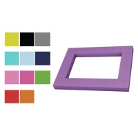 Farbiger Korkrahmen 80 x 60 cm