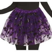 Tutu mit Fledermäusen 40 cm - 1 Stück