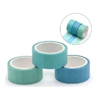 Washi-Tape dreifarbig 3 m - 3 Stück