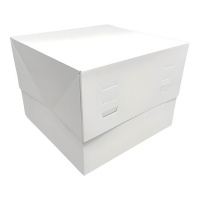 Verstellbare Kuchenbox 15 x 15 x 20 cm mit 3 Höhenoptionen