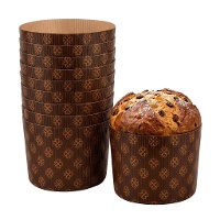 Einweg-Panettone-Backformen für 750 g - 10 Stück