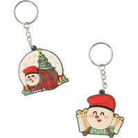 Schlüsselanhänger 'Tió de Nadal' - 1 Stück
