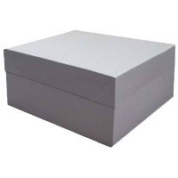 Kartonbox 40,6 x 30,4 x 15,2 cm für rechteckige Torte - Azucren