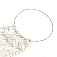 Goldfarbener Metallring 30 cm - Casasol