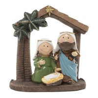 Weihnachtskrippenfigur aus Harz, 10,20 cm