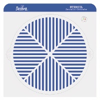 Optischer Stencil - Ø 25 cm