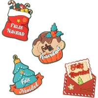 Weihnachtsmagnet mit verschiedenen Motiven - 1 Stück
