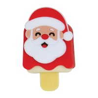 Kinder-Lippenbalsam im Weihnachtsmann-Design als Eis am Stiel mit Erdbeergeschmack
