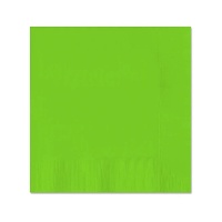 Fluor-Servietten 16,5 x 16,5 cm - 30 Stück.
