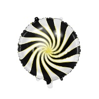 Runder Metallic-Spiralballon in verschiedenen Farben 35 cm - PartyDeco - 1 Stück