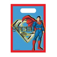 Superman-Tüten in Aktion - 6 Stück