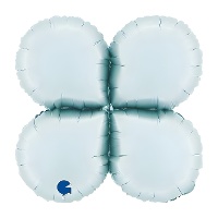42 x 42 x 13 cm satinierter Ballon-Fuß - Grabo