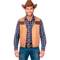 Weste im Indianer- oder Cowboy-Stil für Erwachsene