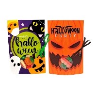 Sortierte Halloween-Karte mit 40 gr Gummibonbons